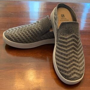 White Mountain Charcoal Knit Woman’s Loafers